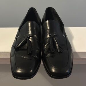 Black Tassel Loafers